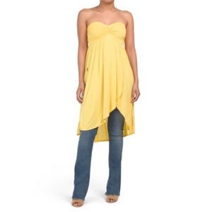 COPY - Free People Bare Knit Tunic Yellow Small